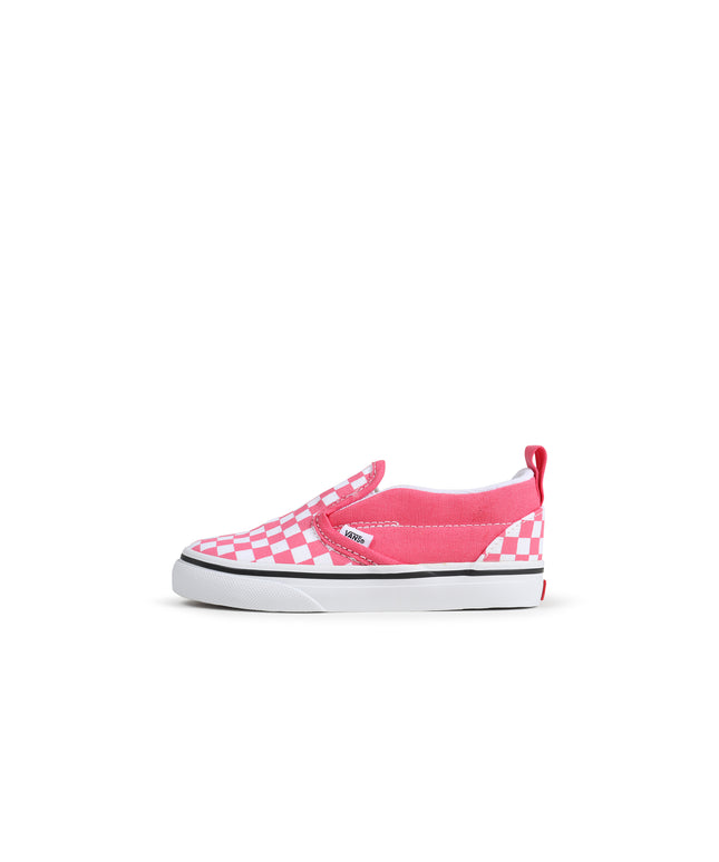 Vans (TD) Slip On V - Pink Checkboard