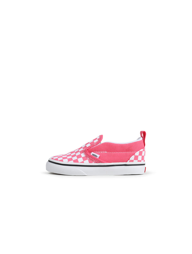 Vans (TD) Slip On V - Pink Checkboard