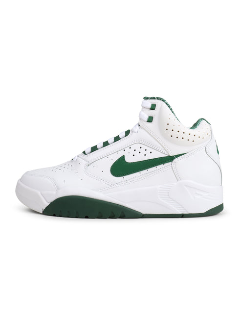 Nike Mens Air Flight Lite Mid - White/ George Green