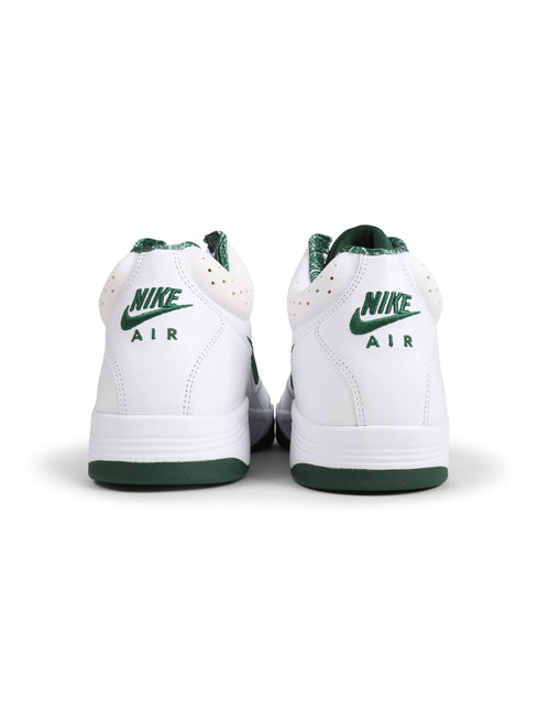 Nike Mens Air Flight Lite Mid - White/ George Green