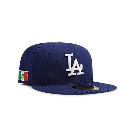 New Era 5950 LA Dodgers Mexico Fitted Hat - Royal Blue