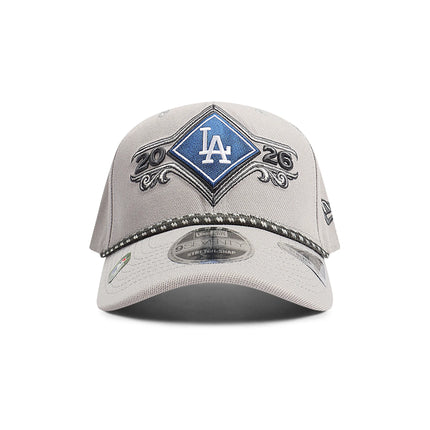 New Era 970 LA Dodgers Post Season Snapback - Gray