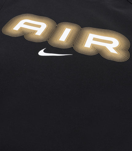 Nike Mens Air Crew Fleece Crewneck - Black/Metallic Gold