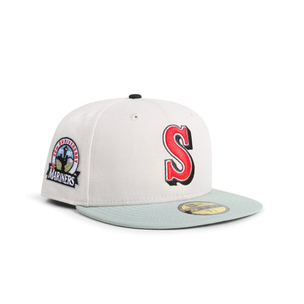 New Era 5950 Seattle Mariners "30Th Anniversary" Patch Hat