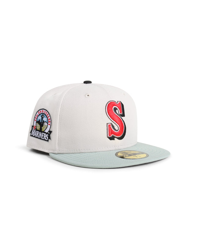 New Era 5950 Seattle Mariners "30Th Anniversary" Patch Hat