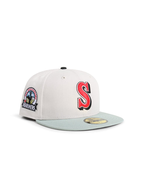 New Era 5950 Seattle Mariners "30Th Anniversary" Patch Hat