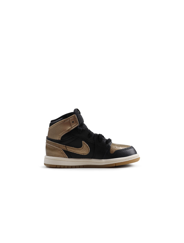 Air Jordan (PS) 1 Retro High OG - Black/Metallic Gold