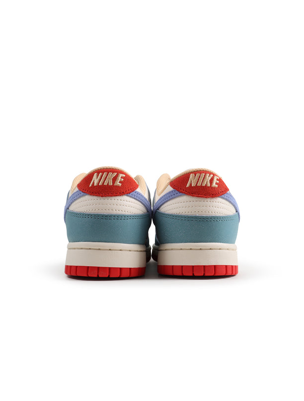 Nike Mens Dunk Low PRM - Pale Ivory/Royal Pulse