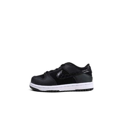 Nike (TD) Dunk Low - Black/Black-White