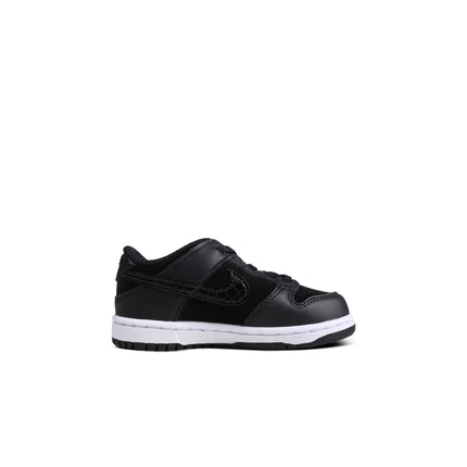 Nike (TD) Dunk Low - Black/Black-White