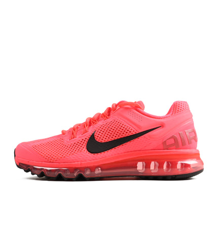 Nike Mens Air Max 2013 Hot Punch/Black-Bright Crimson