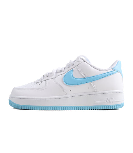 Nike Mens Air Force 1 '07 - White/Aquarius Blue