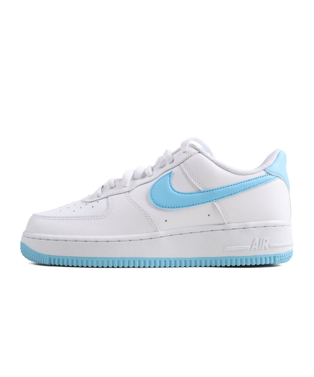 Nike Mens Air Force 1 '07 - White/Aquarius Blue