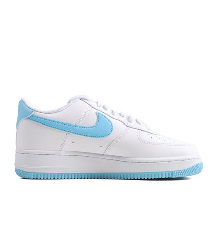 Nike Mens Air Force 1 '07 - White/Aquarius Blue