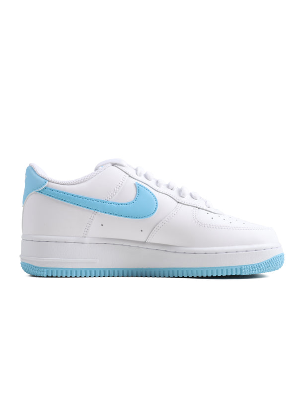 Nike Mens Air Force 1 '07 - White/Aquarius Blue