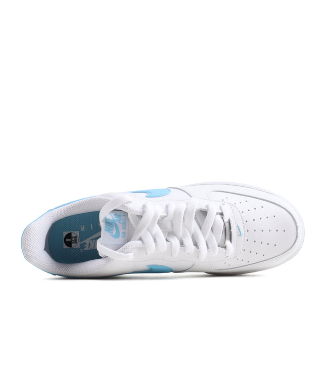 Nike Mens Air Force 1 '07 - White/Aquarius Blue