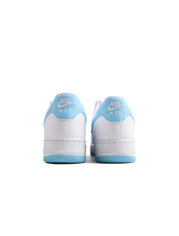 Nike Mens Air Force 1 '07 - White/Aquarius Blue