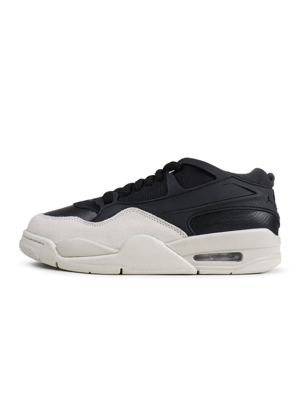 Air Jordan Mens 4 RM - Black/Light Bone