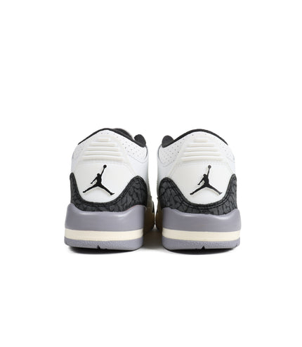 Air Jordan (PS) 3 Retro - White/Cement Grey