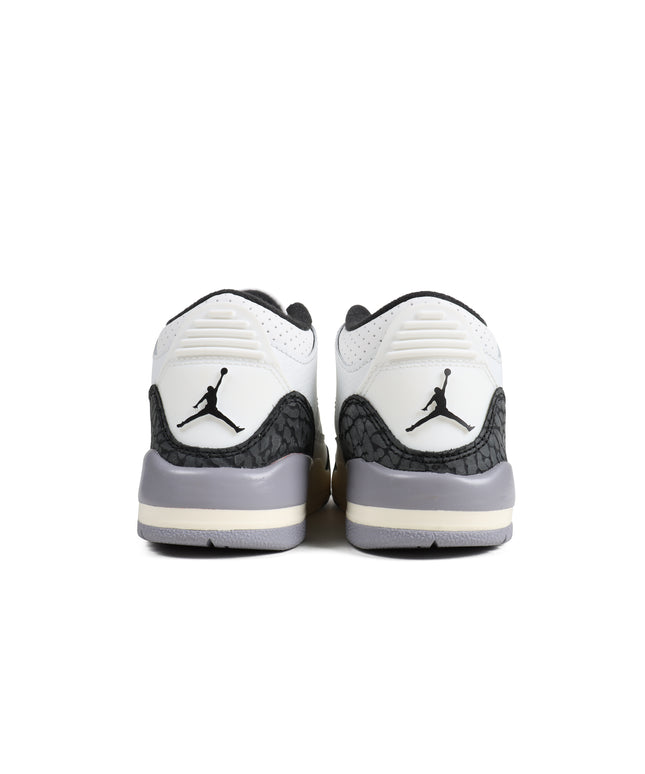 Air Jordan (PS) 3 Retro - White/Cement Grey