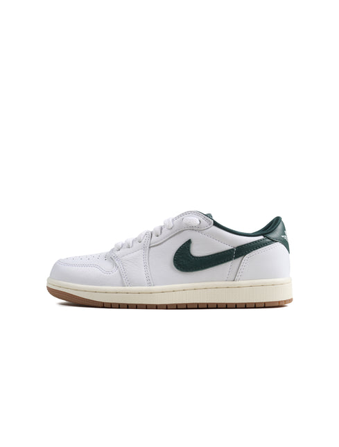 Air Jordan Womens 1 Low OG - White/Oxidized Green