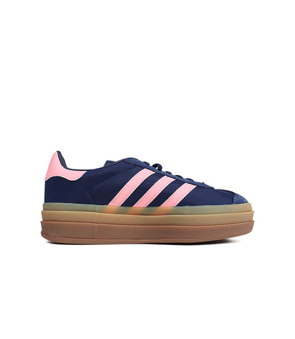 Adidas Womens Gazelle Bold - Dark Blue/Pink