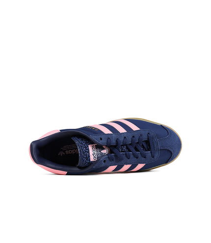 Adidas Womens Gazelle Bold - Dark Blue/Pink