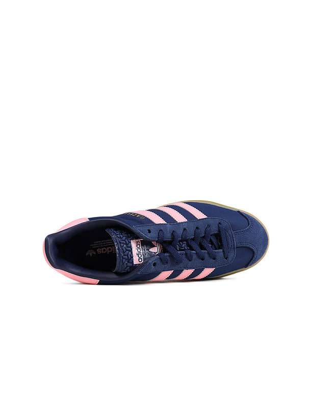 Adidas Womens Gazelle Bold - Dark Blue/Pink