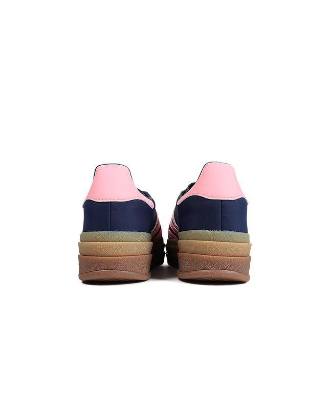 Adidas Womens Gazelle Bold - Dark Blue/Pink
