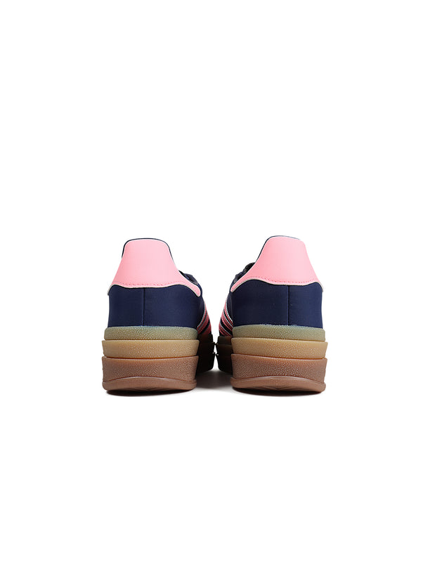 Adidas Womens Gazelle Bold - Dark Blue/Pink