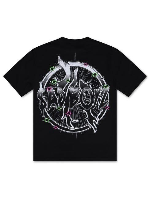 Lost Hills x Sad Boyz Skull Tee - Black