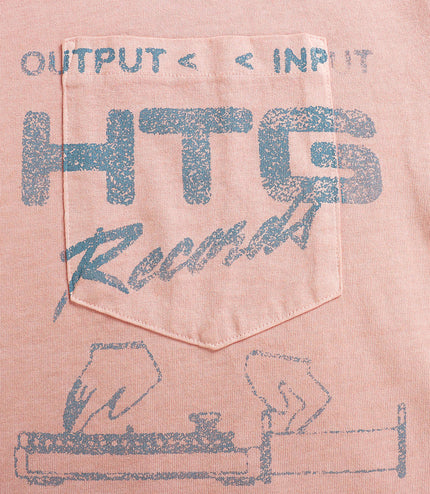 Honor The Gift Records Tee - Pink