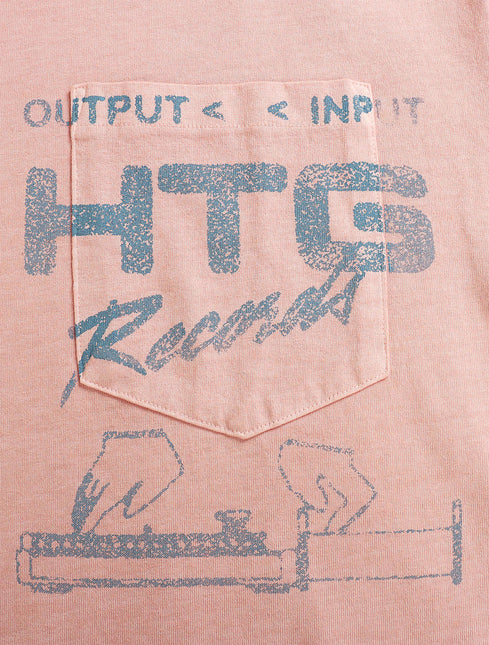 Honor The Gift Records Tee - Pink