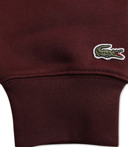 Lacoste Logo Hoodie - Burgundy