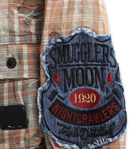 Smugglers Moon Button Up Woven Top - Plaid