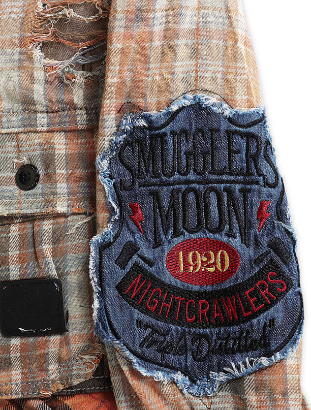 Smugglers Moon Button Up Woven Top - Plaid