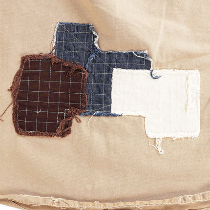 Smugglers Moon Woven Top – Khaki Plaid