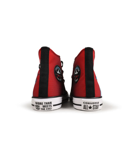 Converse x Transformers CTAS HI - Black/ Fever Dream