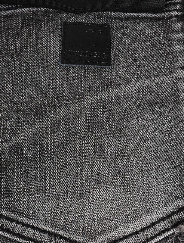 Valabasas Ravel Flared Stacked Jean - Dark Grey Wash