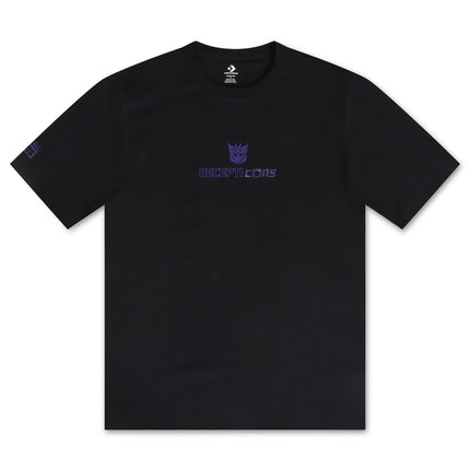 Converse x Transformers Decepticons Tee - Black