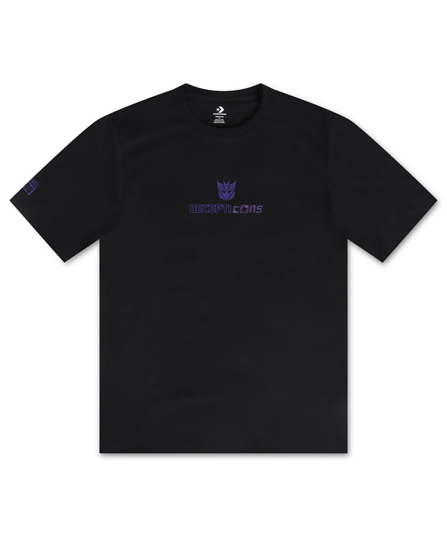 Camiseta Converse x Transformers Decepticons - Negra