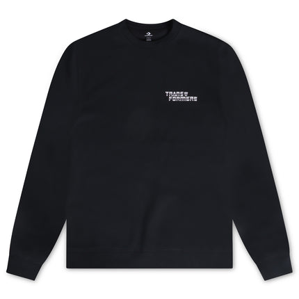Converse x Transformers Crew Sweatshirt - Black