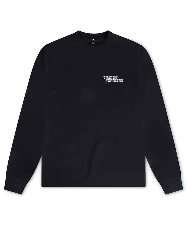 Converse x Transformers Crew Sweatshirt - Black