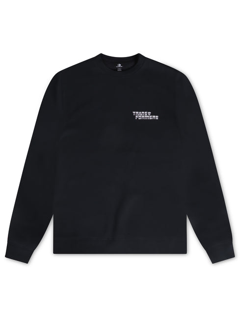 Converse x Transformers Crew Sweatshirt - Black