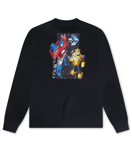 Converse x Transformers Crew Sweatshirt - Black