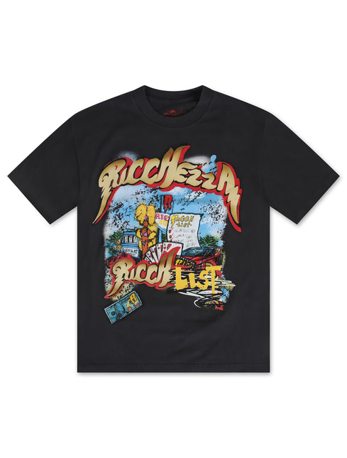 Ricchezza Ricchlist Tee - Vintage Black