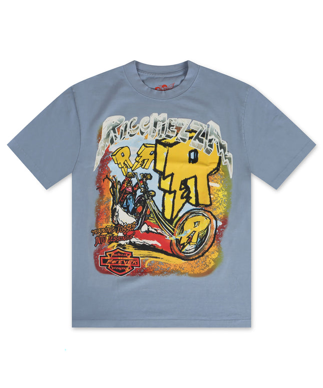 Camiseta Ricchezza Pains to Gains - Azul