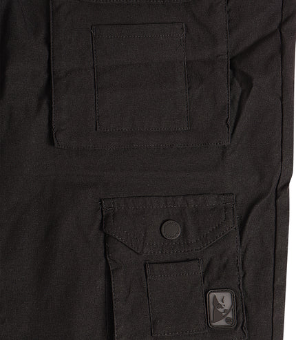 Makobi Colton Nylon Cargo Pants - Black