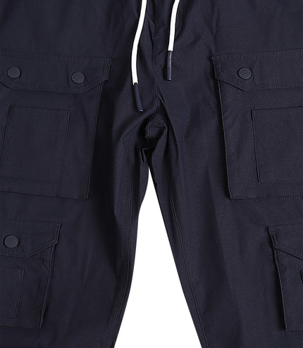 Makobi Colton Nylon Cargo Pants - Navy