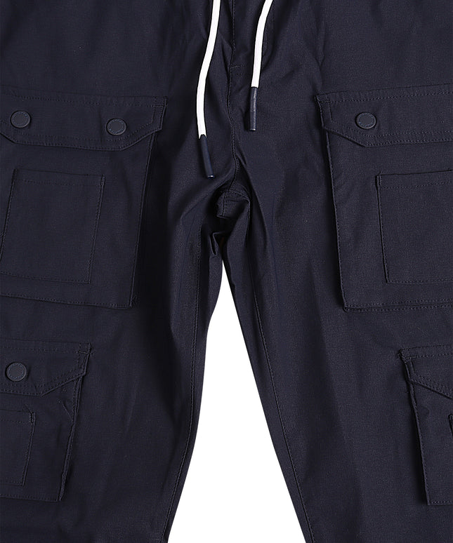 Makobi Colton Nylon Cargo Pants - Navy
